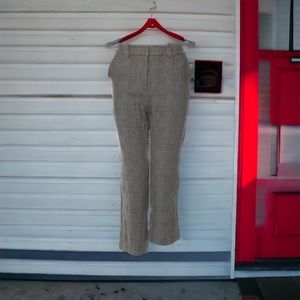 FRAME Straight Leg Pants
Black & Grey Houndstooth Print
Size 12